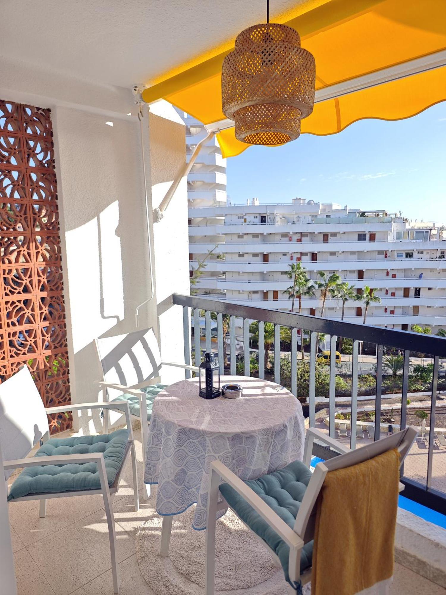 Blanco&Azul - Comfortable Ocean View Apartment Next To The Beach Playa de las Americas  Exterior photo
